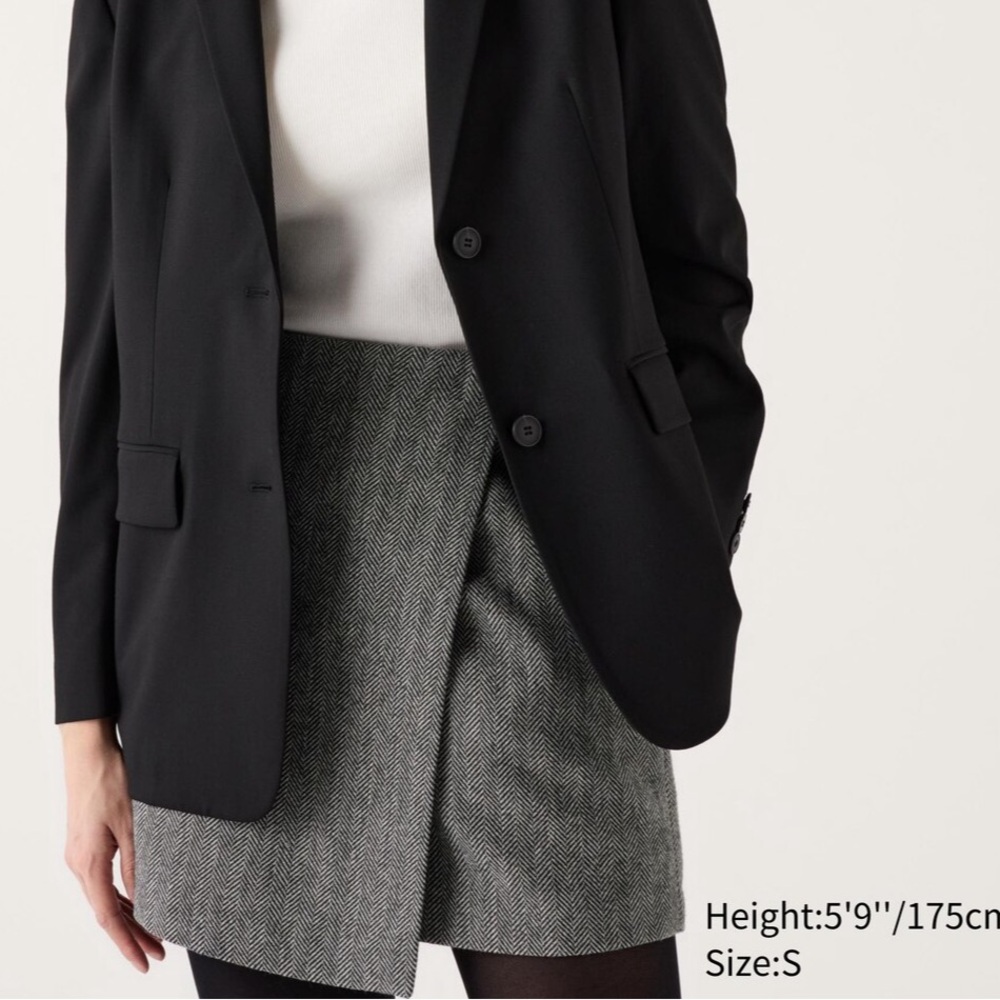 UNIQLO tweed SKORT